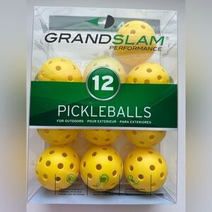 Grand Slam Performance Outdoor Pickleballs 40 Hole - 10 remaining from 12 Pk